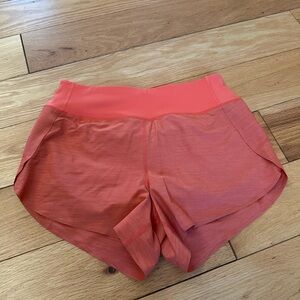 Athleta Women's Vibrant Orange Athletic Shorts